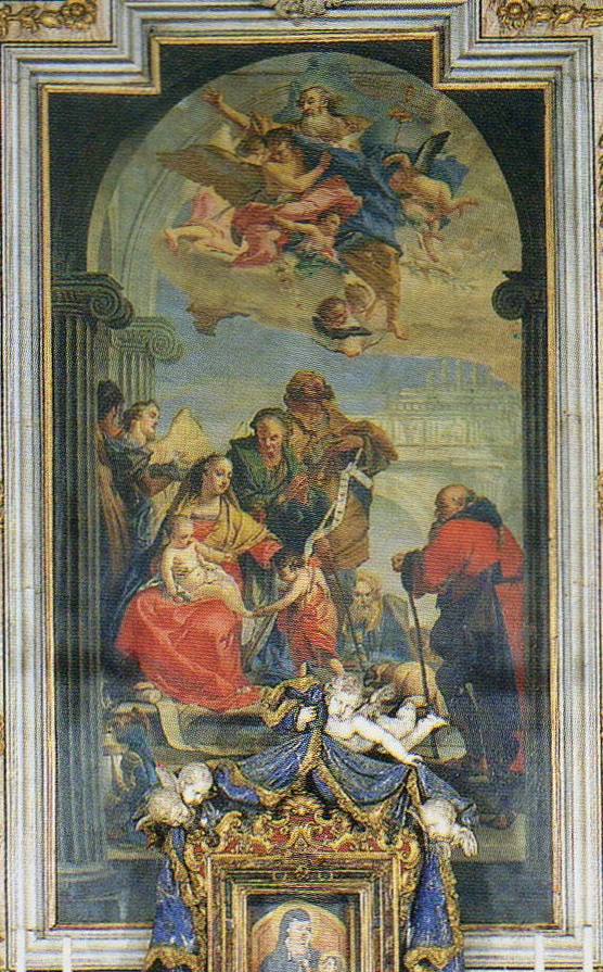 San Lorenzo - Brescia, cappella Madonna della provvidenza - dettaglio